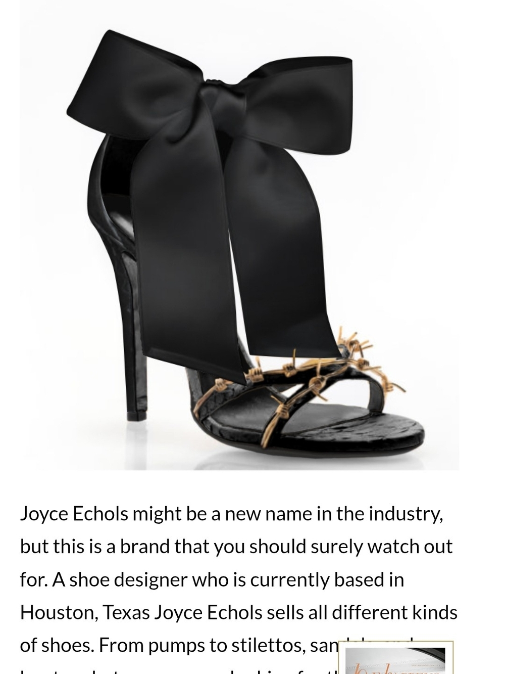 Black Satin Bow Stiletto Sandal